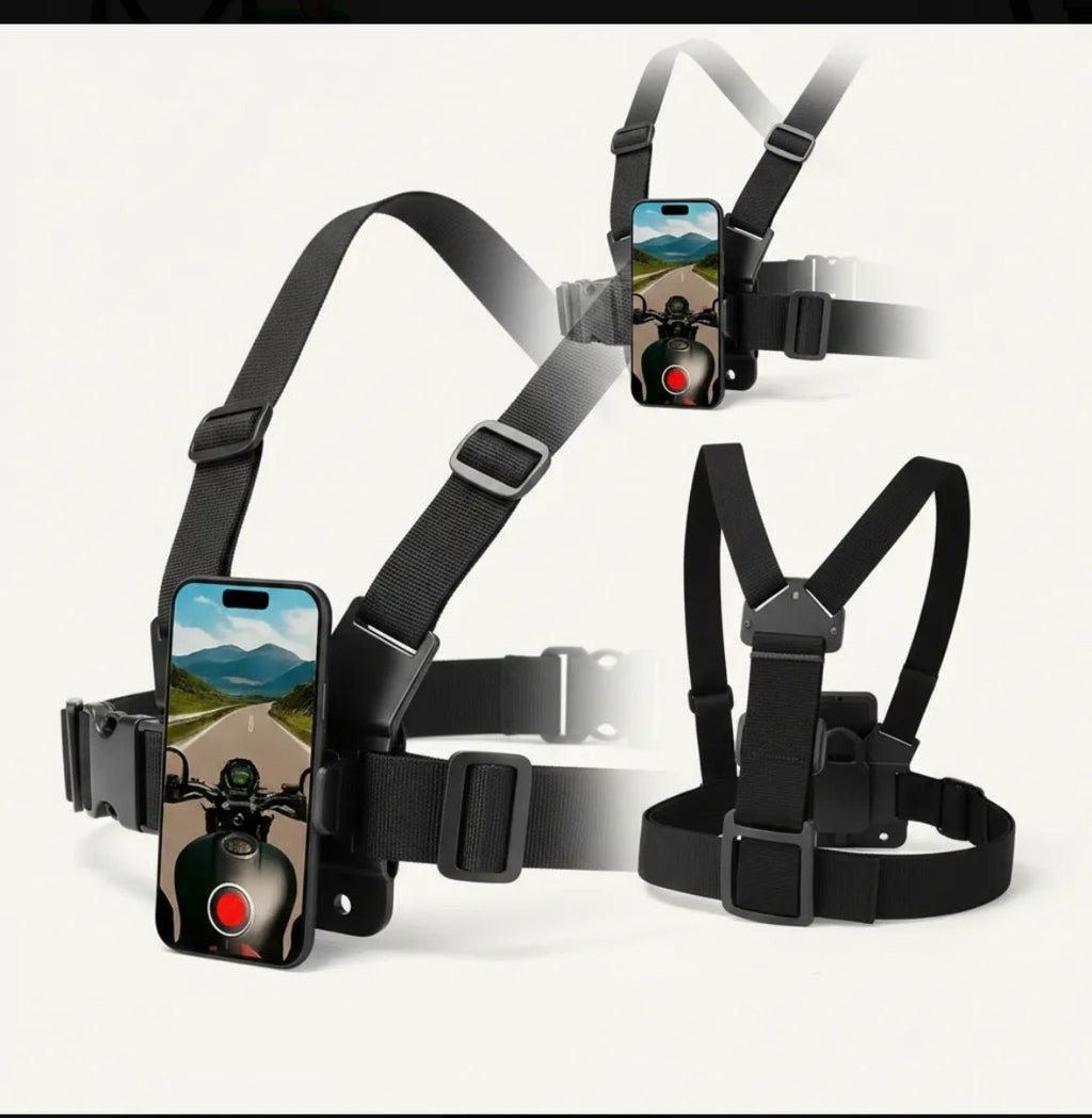 SOPORTE PECHO PARA CELULAR 360°